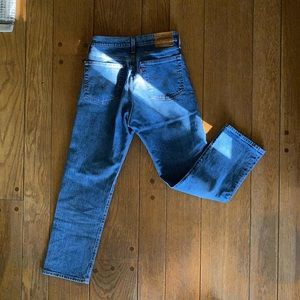 Levi’s Wedgie High Rise Crop Straight Jeans